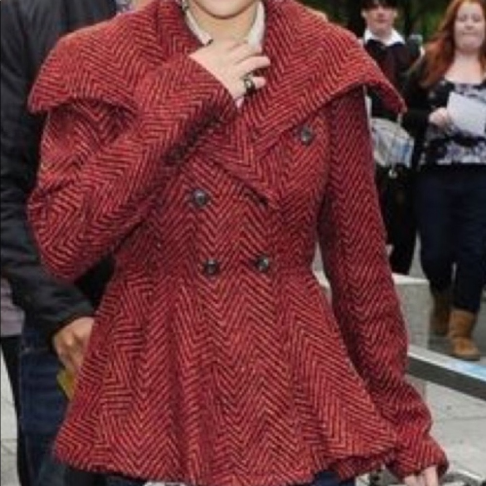 Free people peplum jacket!